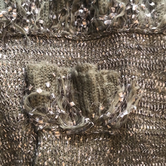 ‼️SOLD‼️Boho ladies open front shawl collar cardigan sweater, size XL. BNWT. - Picture 4 of 7